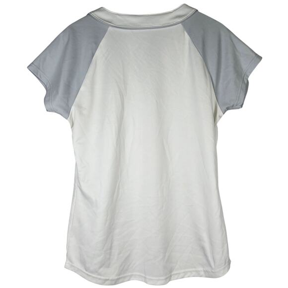 Majestic Chicago Cubs Fan Fashion Short Sleeve Button Down Sewn Jersey White L - Picture 2 of 10